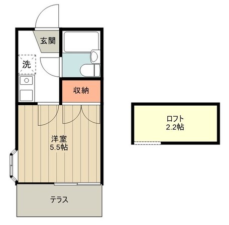 リバーブル田無の物件間取画像